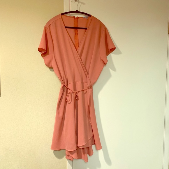 charlotte russe wrap dress